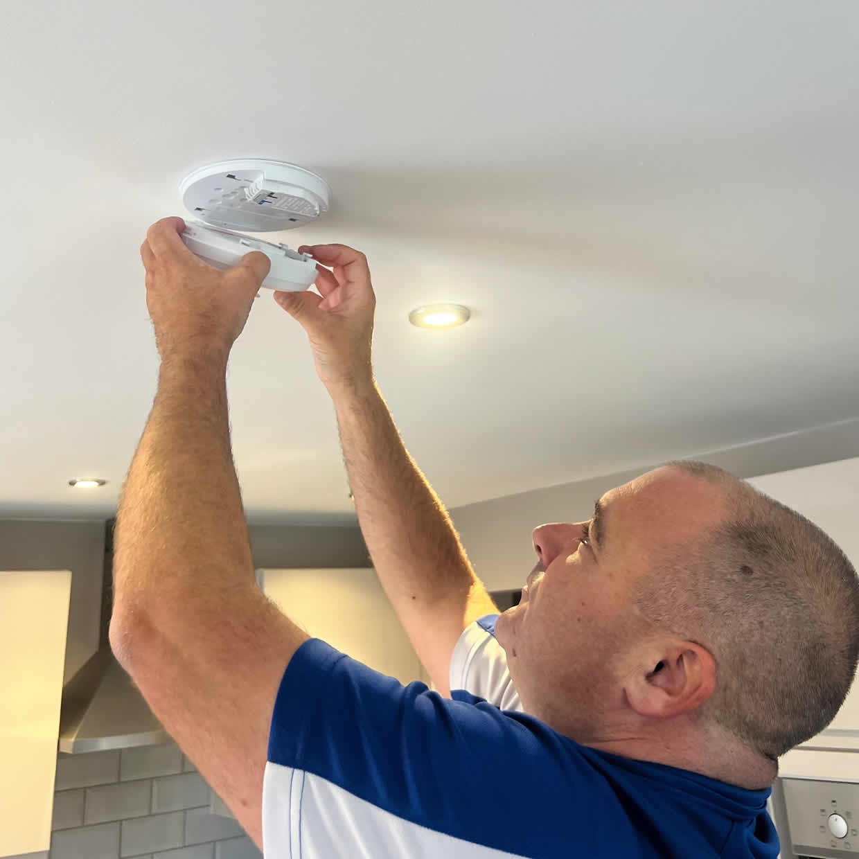 Smoke alarm installation service in Stockport